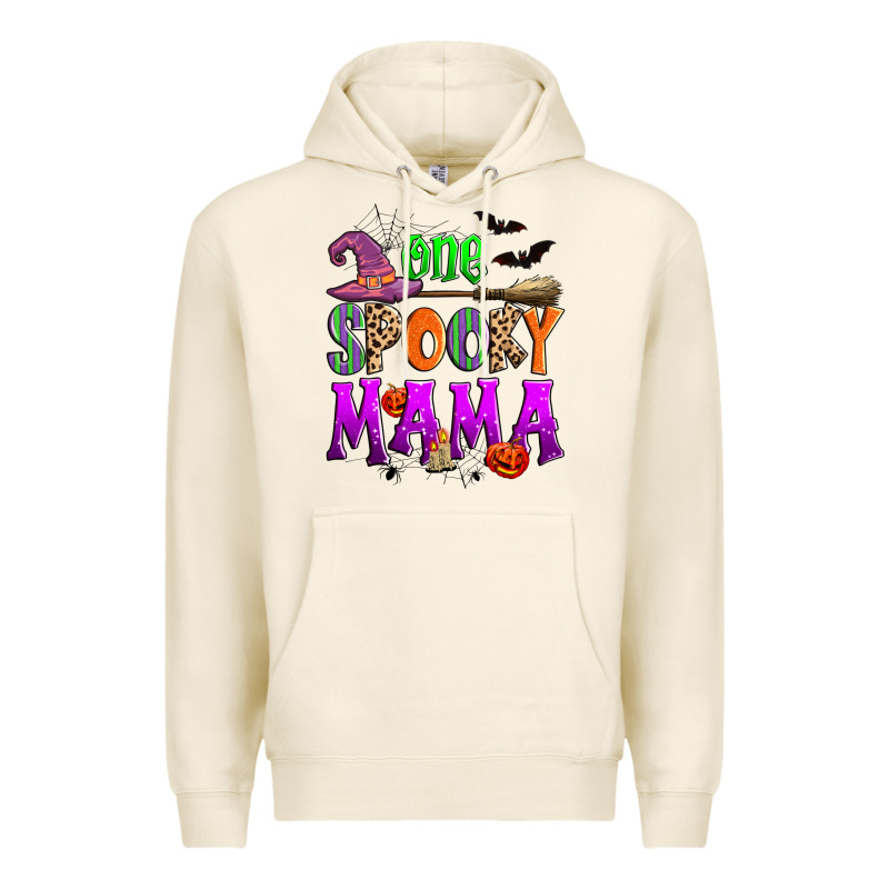 One Spooky Mama Premium Hoodie by Zillion Design Studio | Teevron