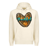 Tofu thankful pumpkin heart Premium Hoodie - RanaPortraitStore