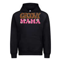Black groovy mama Urban Hoodie - texasbilliewilder