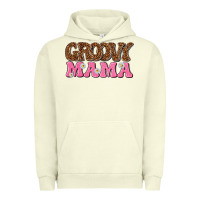 Pigment Pistachio groovy mama Urban Hoodie - texasbilliewilder