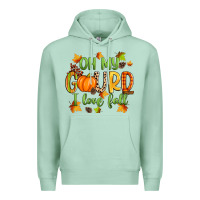 Seafoam oh my gourd i love fall Premium Hoodie - Zillion Design Studio