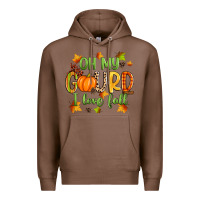Chestnut oh my gourd i love fall Premium Hoodie - Zillion Design Studio