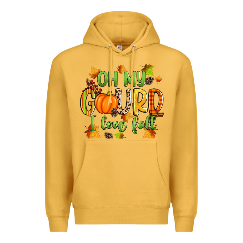 Oh My Gourd I Love Fall Premium Hoodie by Zillion Design Studio | Teevron