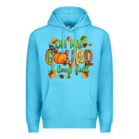 Ocean Blue oh my gourd i love fall Premium Hoodie - Zillion Design Studio