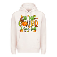 Pale Pink oh my gourd i love fall Premium Hoodie - Zillion Design Studio