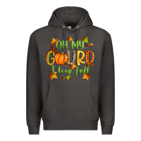 Smoke oh my gourd i love fall Premium Hoodie - Zillion Design Studio