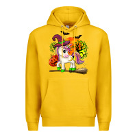 Lemon halloween unicorn Premium Hoodie - Zillion Design Studio