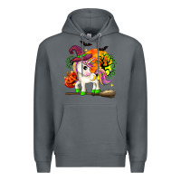 Rock halloween unicorn Premium Hoodie - Zillion Design Studio
