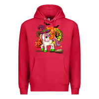 Cardinal halloween unicorn Premium Hoodie - Zillion Design Studio