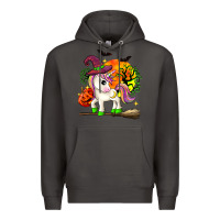 Smoke halloween unicorn Premium Hoodie - Zillion Design Studio