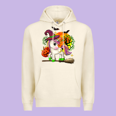 Halloween Unicorn Premium Hoodie Designed By Zillion Design Studio