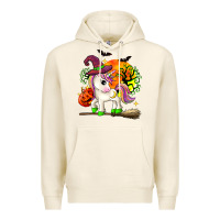 Tofu halloween unicorn Premium Hoodie - Zillion Design Studio