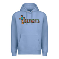 Colony Blue thankful pumpkin cross Premium Hoodie - RanaPortraitStore