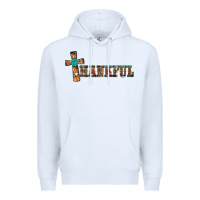 White thankful pumpkin cross Premium Hoodie - RanaPortraitStore