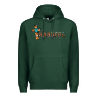 Sports Green thankful pumpkin cross Premium Hoodie - RanaPortraitStore