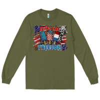 Army Green tastes like freedom Long Sleeve Tee - BarkalooDesign