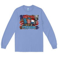 Colony Blue tastes like freedom Long Sleeve Tee - BarkalooDesign