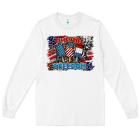White tastes like freedom Long Sleeve Tee - BarkalooDesign