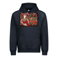 Navy all i want for christmas is a cow cowhide Urban Hoodie - RanaPortraitStore