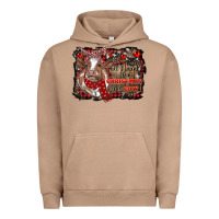 Pigment Burro all i want for christmas is a cow cowhide Urban Hoodie - RanaPortraitStore