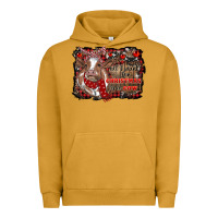 Pigment Peanut Butter all i want for christmas is a cow cowhide Urban Hoodie - RanaPortraitStore