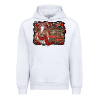 White all i want for christmas is a cow cowhide Urban Hoodie - RanaPortraitStore