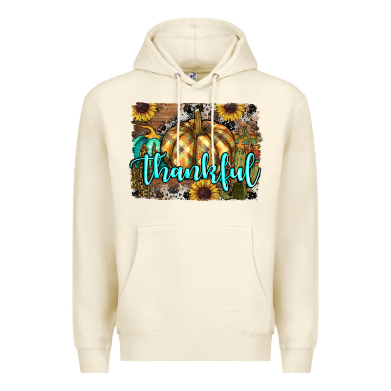 Thankful Pumpkin Premium Hoodie by RanaPortraitStore | Teevron