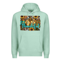 Seafoam thankful pumpkin Premium Hoodie - RanaPortraitStore