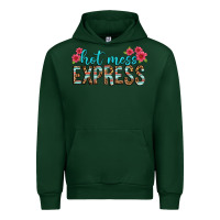 Forest Green hot mess express Urban Hoodie - texasbilliewilder