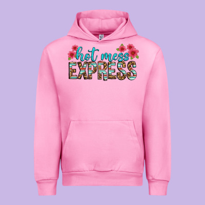 Hot Mess Express Urban Hoodie Designed By Texasbilliewilder