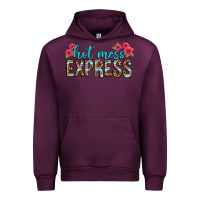 Mauve Wine hot mess express Urban Hoodie - texasbilliewilder