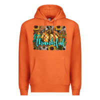 Thankful Pumpkin Premium Hoodie | Teevron