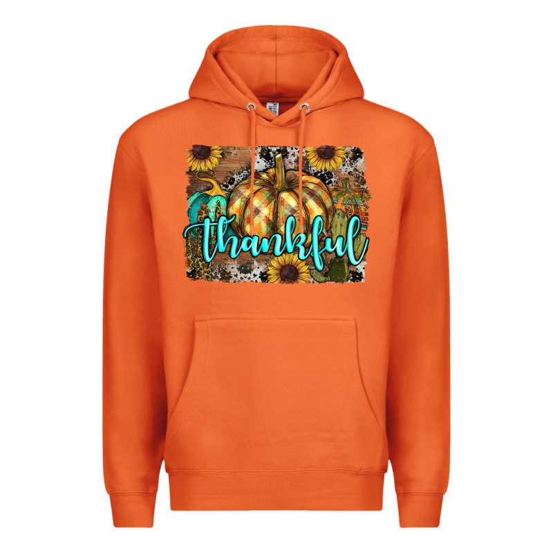 Thankful Pumpkin Premium Hoodie by RanaPortraitStore | Teevron