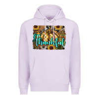 Lilac thankful pumpkin Premium Hoodie - RanaPortraitStore