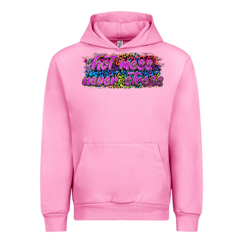 Hot Mess Never Stress Urban Hoodie by texasbilliewilder | Teevron