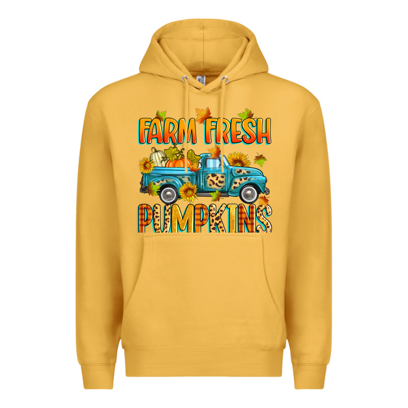 Farm Fresh Pumpkins Premium Hoodie by Zillion Design Studio | Teevron