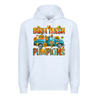 White farm fresh pumpkins Premium Hoodie - Zillion Design Studio