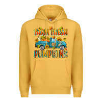 Mustard farm fresh pumpkins Premium Hoodie - Zillion Design Studio