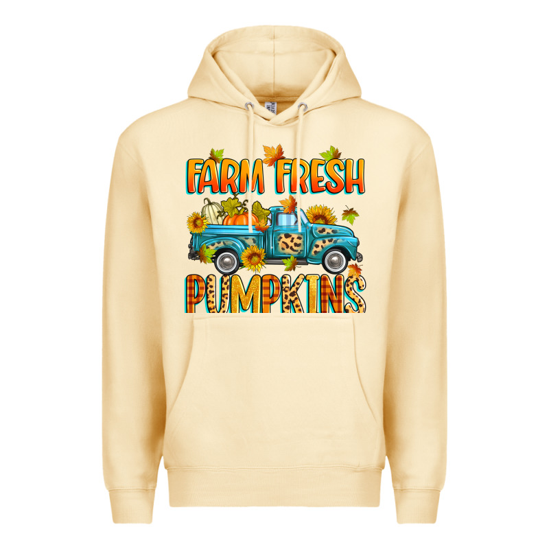 Farm Fresh Pumpkins Premium Hoodie by Zillion Design Studio | Teevron