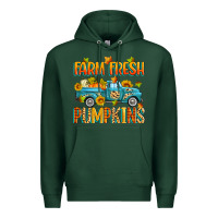 Sports Green farm fresh pumpkins Premium Hoodie - Zillion Design Studio