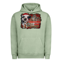 Pigment Oil Green all i want for christmas is a cow aztec Urban Hoodie - RanaPortraitStore