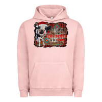 Pigment Salmon all i want for christmas is a cow aztec Urban Hoodie - RanaPortraitStore