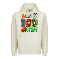 Oatmeal Heather the boo crew Premium Hoodie - Zillion Design Studio