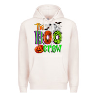 Pale Pink the boo crew Premium Hoodie - Zillion Design Studio