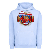 Pigment Grape Ice American mini heart Urban Hoodie - Zillion Design Studio