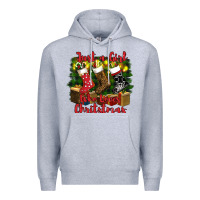 Heather Grey just a girl who loves christmas Premium Hoodie - RanaPortraitStore