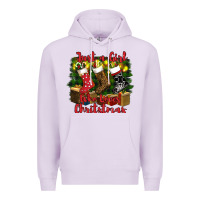 Lilac just a girl who loves christmas Premium Hoodie - RanaPortraitStore