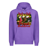 Purple just a girl who loves christmas Premium Hoodie - RanaPortraitStore