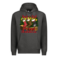 Charcoal Heather just a girl who loves christmas Premium Hoodie - RanaPortraitStore