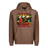 Chestnut just a girl who loves christmas Premium Hoodie - RanaPortraitStore